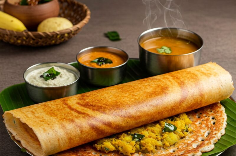 Masala Dosa Recipe: Crispy South Indian Delight