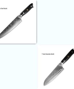 Damascus Steel Japanese Knife