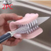 Knife cleaning brush