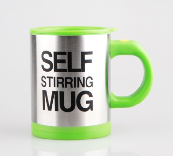 Self-Stirring Coffee Mug