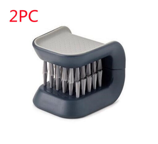 Knife Cleaning Brush – U-Shaped Cutlery Scrub Brush for Kitchen Cleaning - Image 5
