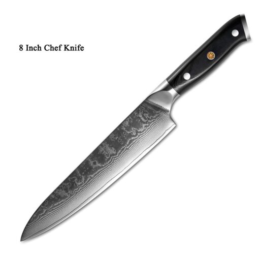 Damascus Steel Japanese Knife