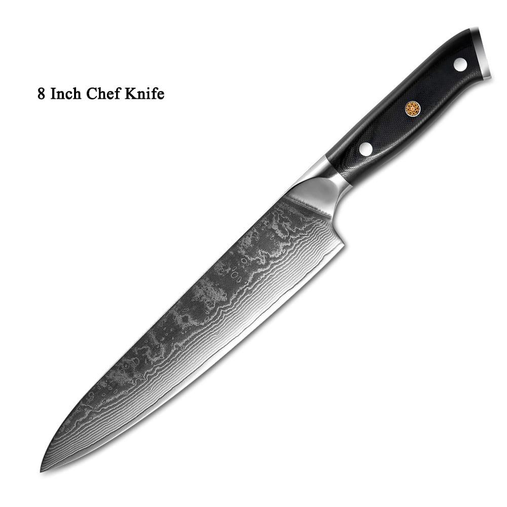 Damascus Steel Japanese Knife