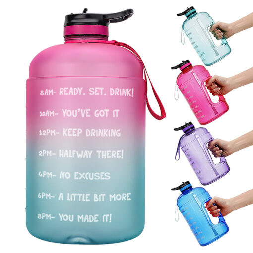 motivational water bottle