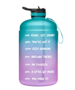 motivational water bottle