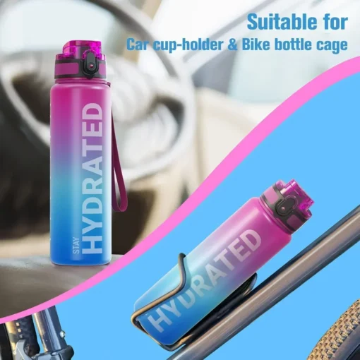 sports water bottle
